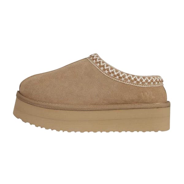 Jack Wills Dam Mocka Plattformstofflor 7 UK Sand Sand 7 UK