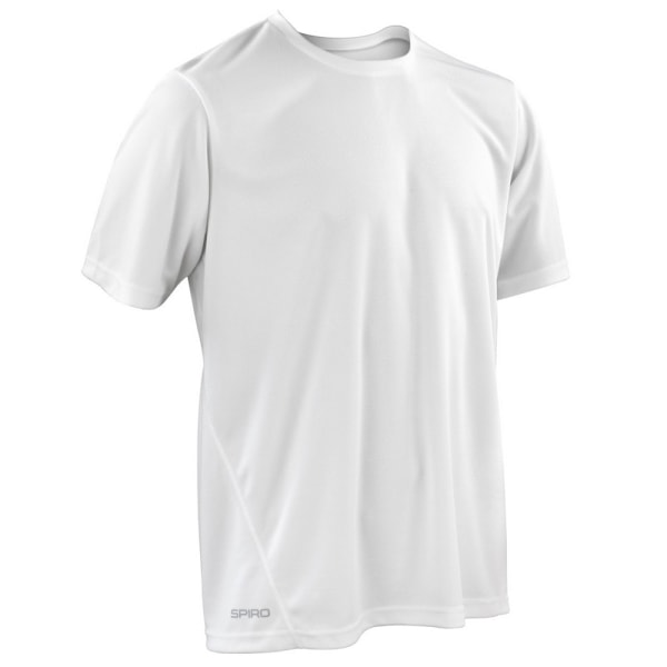 Spiro Unisex Vuxen Performance Snabbtorkande T-shirt XL Vit White XL