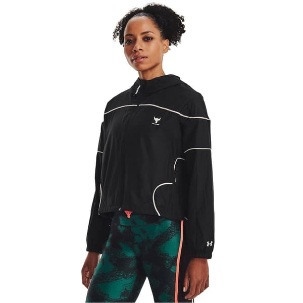 Under Armour Dam Project Rock Reflekterande Jacka med Huva Black 8 UK