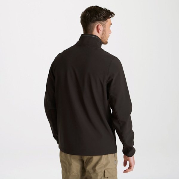 Craghoppers Mens Expert Basecamp Soft Shell Jacka M Svart Black M