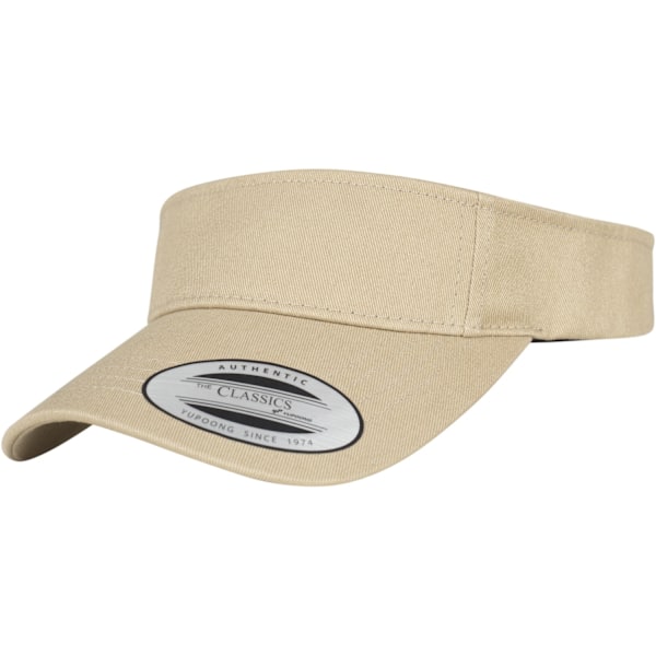 Flexfit By Yupoong Curved Visor Cap One Size Khaki Khaki One Size