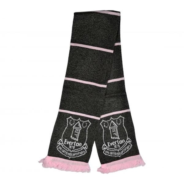 Everton FC Crest Halsduk One Size Grå/Rosa Grey/Pink One Size
