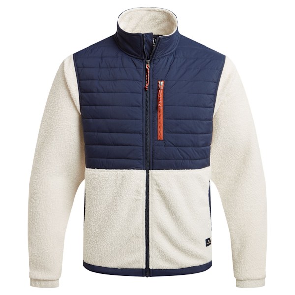 Craghoppers Montadale Färgblock Isolerade Hybridjacka för Herr Ecru/Blue Navy XXL
