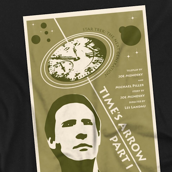 Star Trek Herr The Next Generation Säsong 5 Avsnitt 26 T-Shirt Black 4XL