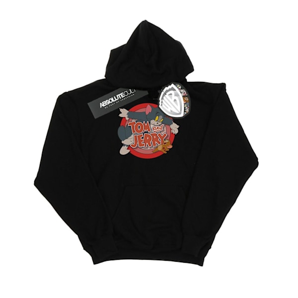 Tom And Jerry Dam/Kvinnor Klassisk Catch Hoodie L Svart Black L