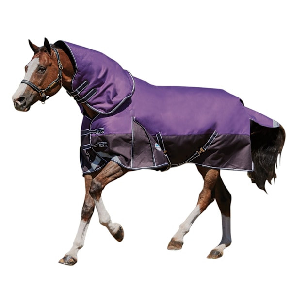 Weatherbeeta Comfitec Lite Plus Dynamic Detach-A-Neck Turnout R Purple/Black 4ft 6