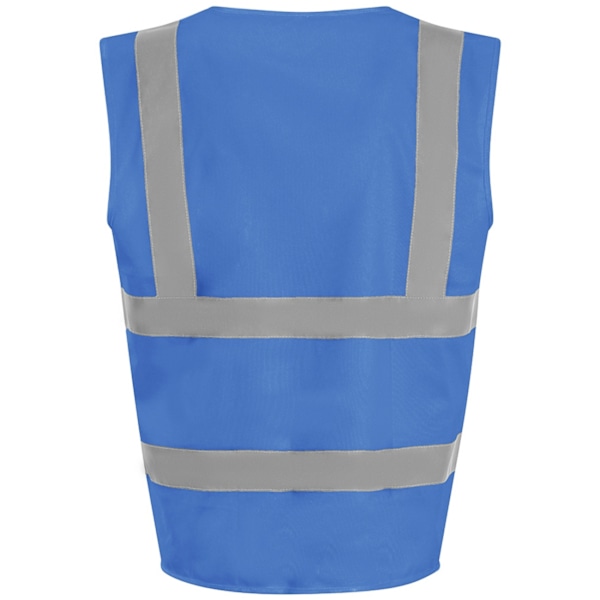 PRO RTX Hög synlighet Unisex Väst L Royal Blue Royal Blue L