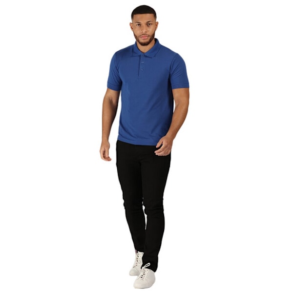 Regatta Professional Klassisk 65/35 Kortärmad Pikétröja för Män Royal Blue XXXL