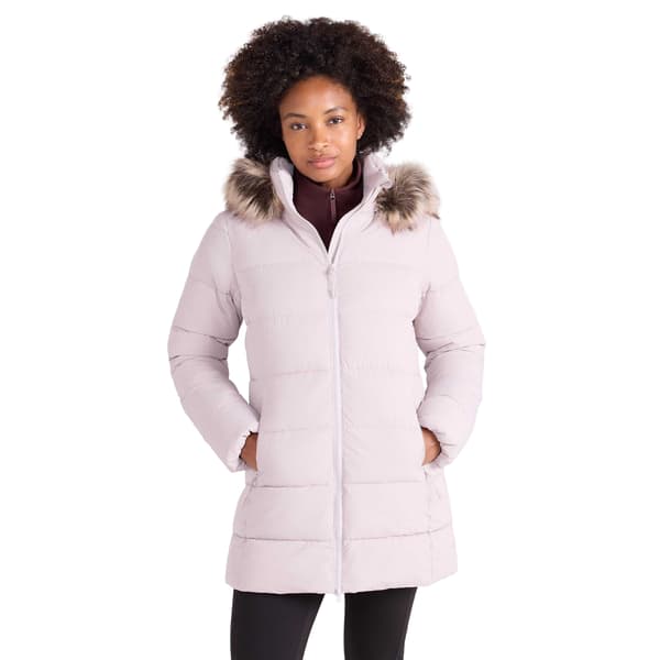 Mountain Warehouse Nola Lång Vadderad Jacka för Dam 14 UK Light Beige 14 UK