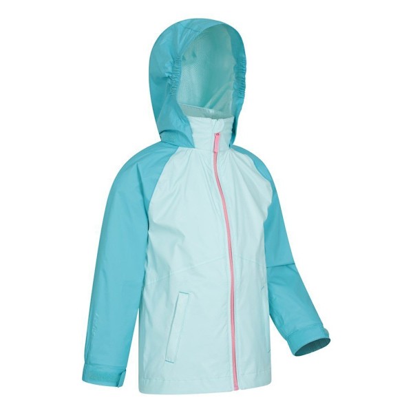 Mountain Warehouse Barnjacka Torrent II Vattentät för Barn Pale Blue 5-6 Years