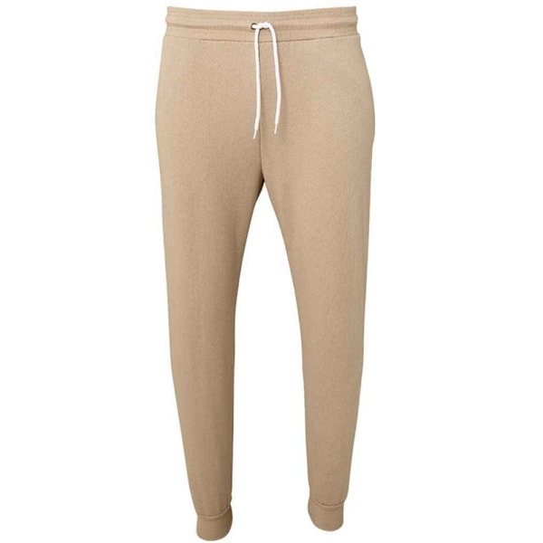 Canvas Unisex Jogger Sweatpants XL Tan Tan XL