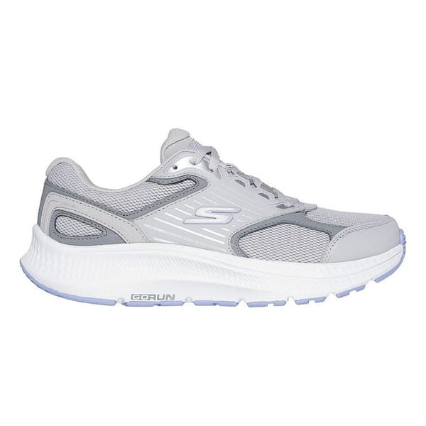 Skechers Dam Go Run Consistent 2.0 Advantage Läder Grey/Lavender 5 UK