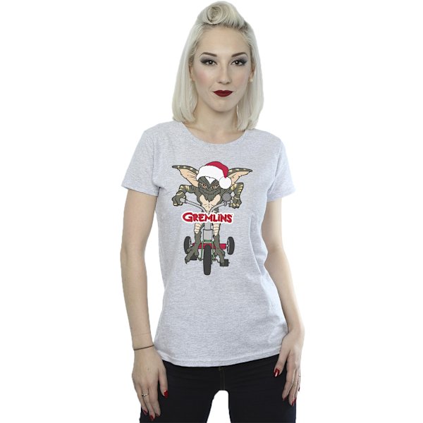 Gremlins Dam/Damcykel Logotyp Bomull T-shirt M Sports Grey Sports Grey M