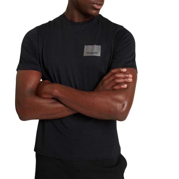 Ted Baker Herr Boxed Logo T-shirt S Svart Black S