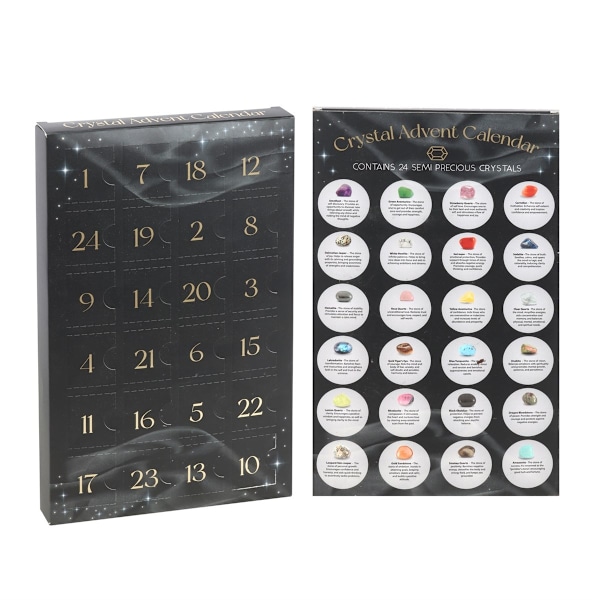 Something Different Kristall Adventskalender En Storlek Flerfärgad Multicoloured One Size