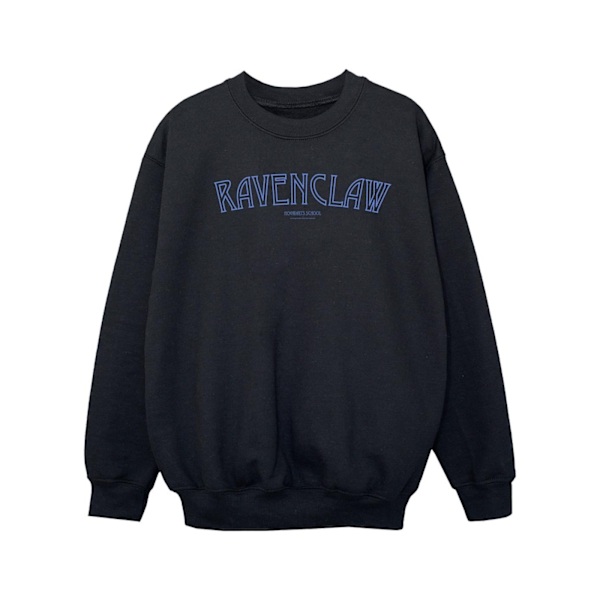 Harry Potter Flickor Ravenclaw Logotyp Sweatshirt 3-4 År Svart Black 3-4 Years