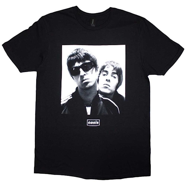 Oasis Unisex Vuxen Noel & Liam Foto T-shirt M Svart Black M