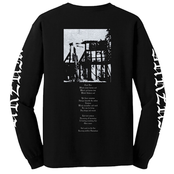 Burzum Unisex Adult Aske Long-Sleeved T-Shirt M Svart Black M