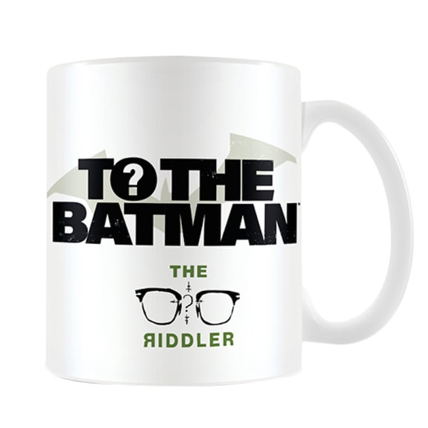 Batman To The Batman Mug One Size Vit/Svart/Grön White/Black/Green One Size