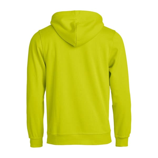 Clique Unisex Vuxen Basic Hoodie S Synlighet Grön Visibility Green S