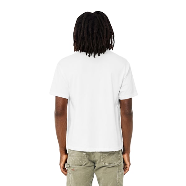 Bella + Canvas Unisex Vuxen Kraftig Boxy T-Shirt L Vit White L