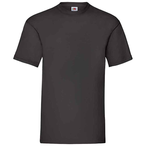 Fruit of the Loom Mens Valueweight T-Shirt XXL Svart Black XXL