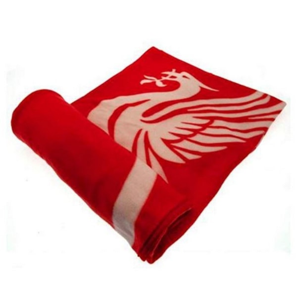 Liverpool FC Pulse Fleecefilt One Size Röd/Vit Red/White One Size