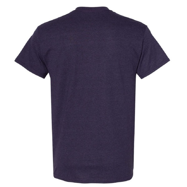 Gildan Herr kraftig bomull kortärmad T-shirt S Azalea Azalea S
