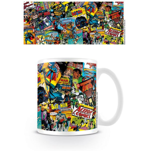 DC Originals Comic Mug En one size Flerfärgad Multicoloured One Size