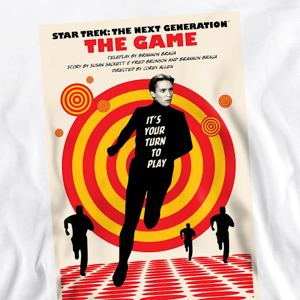 Star Trek Unisex Vuxen The Next Generation Säsong 5 Avsnitt 6 S White L