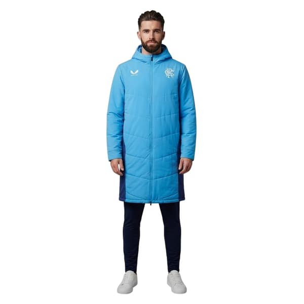 Castore Herr Rangers FC Anorak M Blå/Mörkblå Blue/Deep Blue M