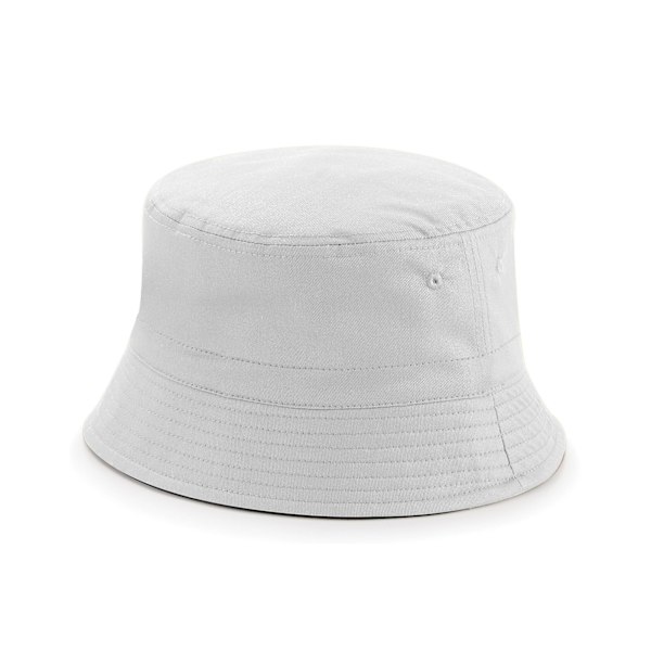 Beechfield Unisex Vändbar Hinkhatt L-XL Svart/Ljusgrå Black/Light Grey L-XL