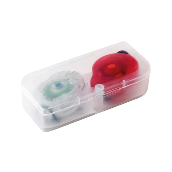 MidOcean Bylux Polypropylen Box Cykellampa (2-pack) One Size White/Red One Size