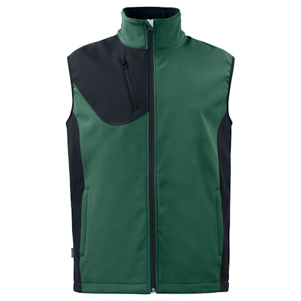 Projob Softshell Väst Herr 3XL Skogsgrön Forest Green 3XL