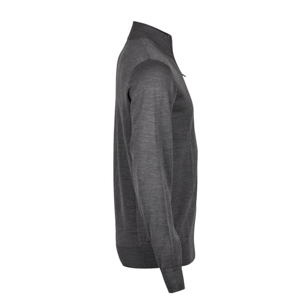 Tee Jays Herr Half Zip Tröja M Gråmelerad Grey Melange M