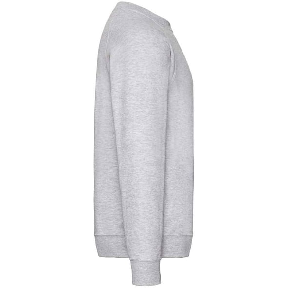 Fruit Of The Loom Vuxen Unisex Klassisk Raglan Sweatshirt 3XL H Heather Grey 3XL