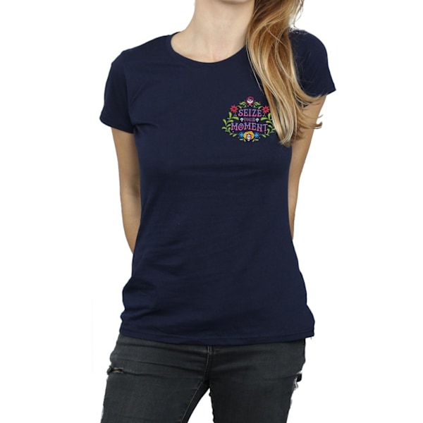 Disney Dam/Damer Coco Seize Your Moment Bomull T-shirt L Na Navy Blue L