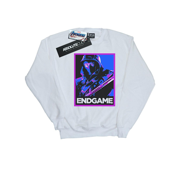 Marvel Boys Avengers Endgame Ronin Poster Sweatshirt 7-8 år White 7-8 Years