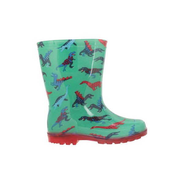 Mountain Warehouse Barn/Barn Splash Dinosaurie Light Up Well Green 6 UK Child