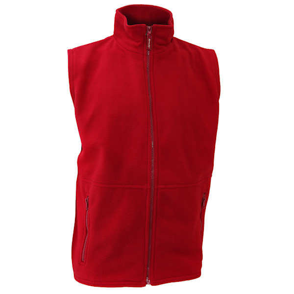 Result Herr Active Anti Pilling Fleece Bodywarmer Jacka XL Röd Red XL