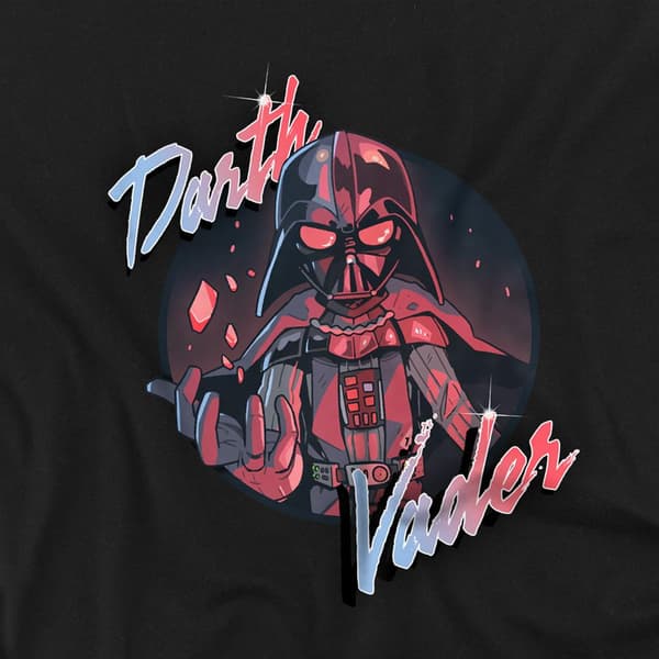 Star Wars Barn/Kids Darth Vader Wave Sweatshirt 7-8 år Black 7-8 Years