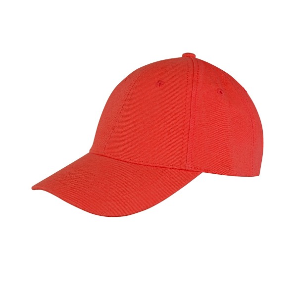 Result Unisex Core Memphis 6 Panel Baseball Cap (2-pack) One Red One Size
