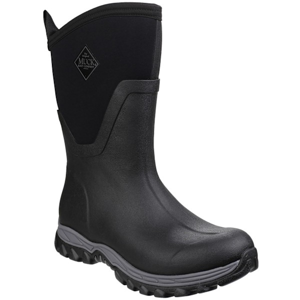 Muck Boots Unisex Arctic Sport Mid Pull On Stövlar 4 UK Svart/Svart Black/Black 4 UK