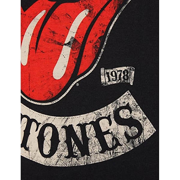 The Rolling Stones Dam/Kvinnor Tour 1978 Bomull T-shirt 3XL B Black 3XL