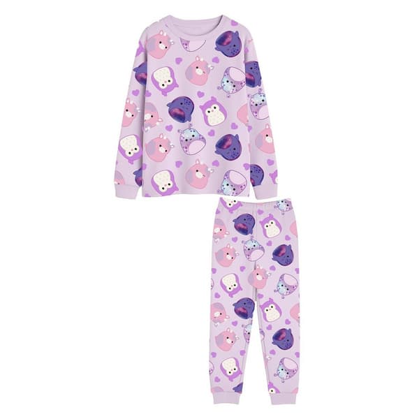 Squishmallows Barn/Kids Pyjamas Set med Helprint 7-8 Multicoloured 7-8 Years