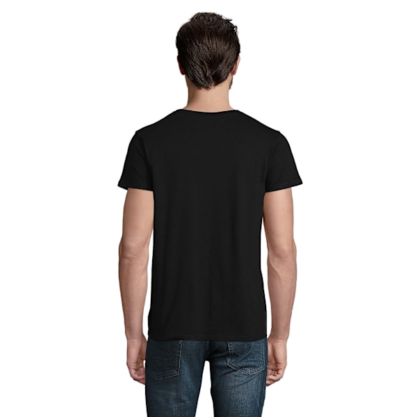 SOLS Herr Crusader Ekologisk T-shirt L Djup Svart Deep Black L