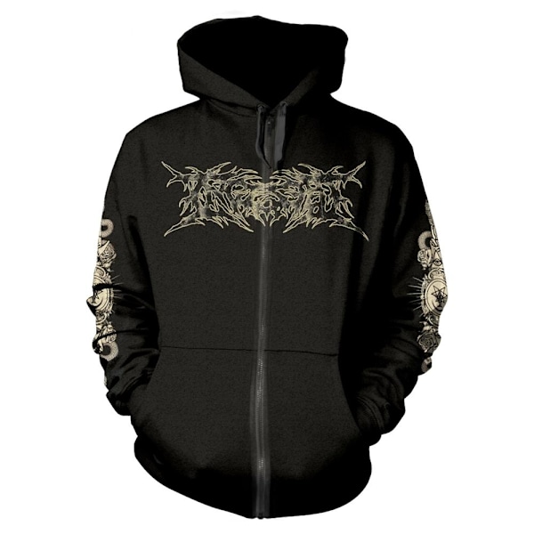 Ingested Unisex Vuxen Bishops Full Zip Hoodie S Svart Black S