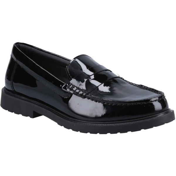 Hush Puppies Dam/Dam Verity Leather Loafers 7 UK Black Pa Black Patent 7 UK
