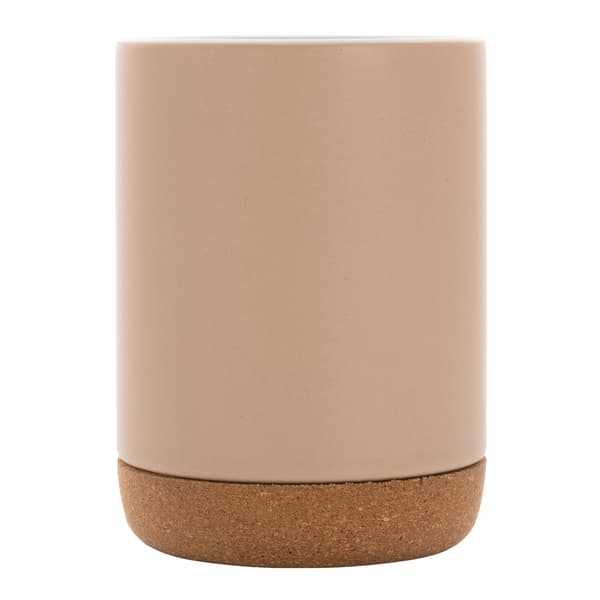 XD Collection Kork Keramikmugg 280ml One Size Brun/Vit Brown/White One Size