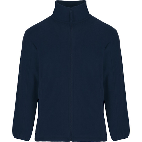 Roly Herr Artic Full Zip Fleece Jacka 3XL Marinblå Navy Blue 3XL